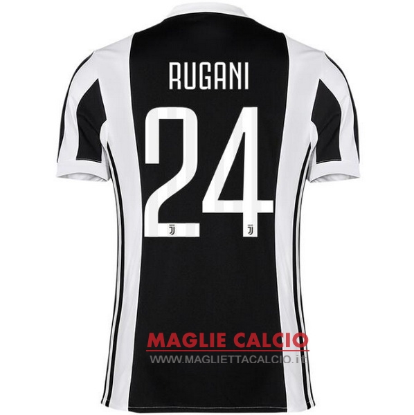 nuova maglietta juventus 2017-2018 rugani 24 prima